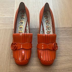 Gucci Patent-Leather Loafers